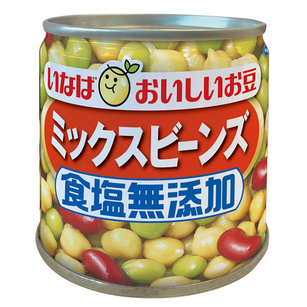 いなば食品（株） いなば食品 毎日サラダ 食塩無添加ミックスビーンズ 110g×12個 4901133245299（直送品）