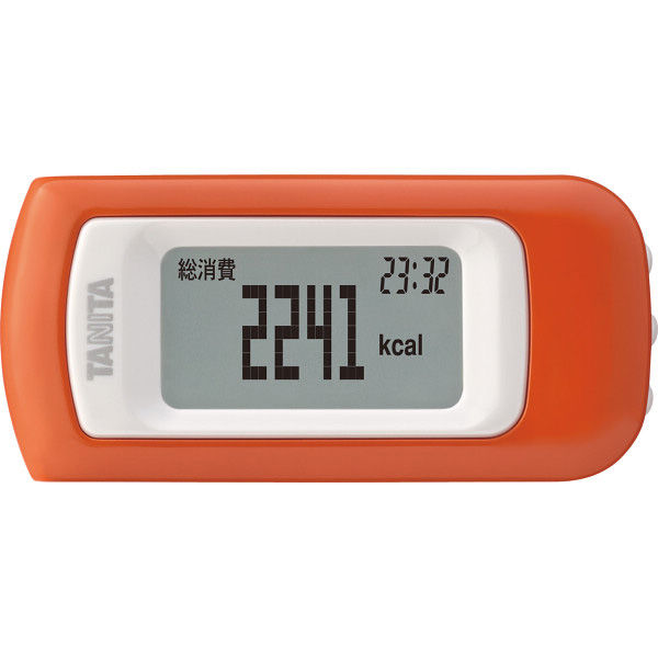 タニタ 活動量計 アプリコット EZ-064-OR 1箱（直送品）