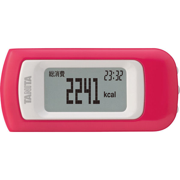 タニタ 活動量計 ラズベリー EZ-064-RD 1箱（直送品）