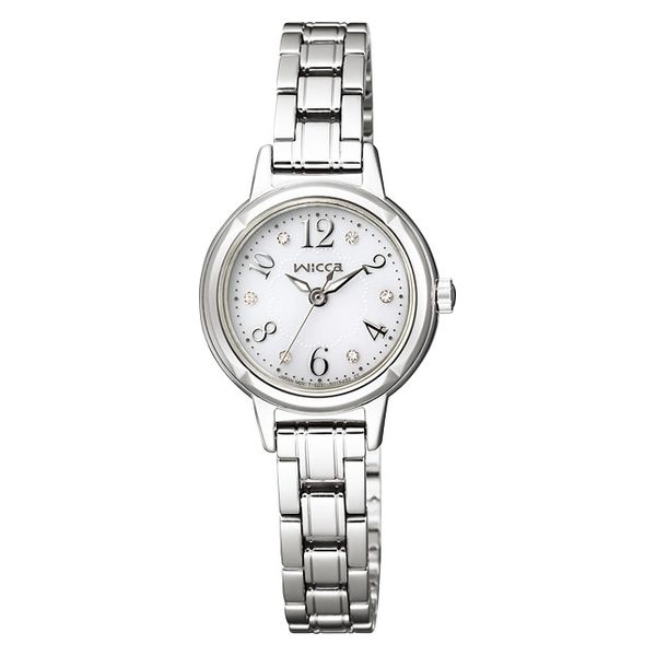 シチズン時計 ウィッカ　婦人ソーラー腕時計 シルバー KH9-914-15 1箱（直送品）