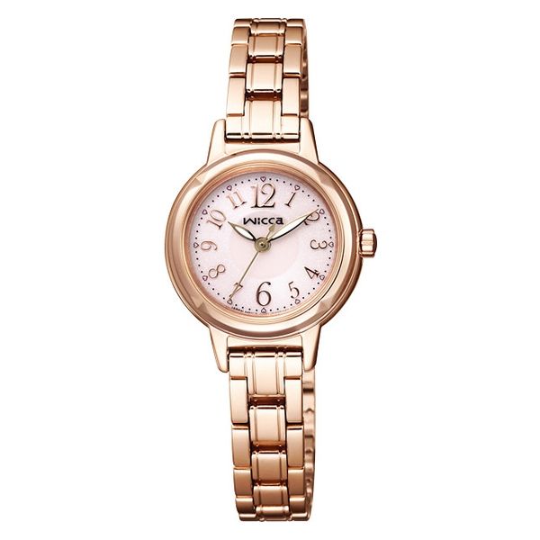 シチズン時計 ウィッカ　婦人ソーラー腕時計 ピンクゴールド KH9ー965ー91 1箱（直送品）
