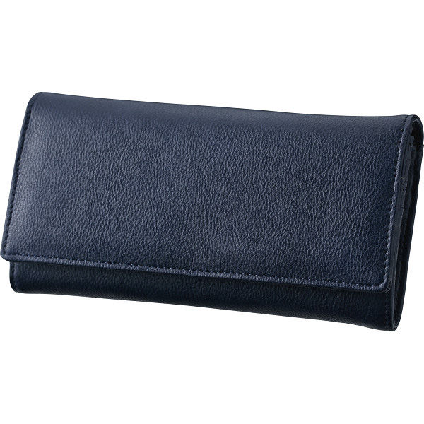エルシオン イルムス　長財布 ネイビー S-ILL15322NVY 1箱（直送品）