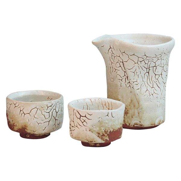 萩焼　壺かいらぎ　佳俊作　木箱入 萩焼 壺かいらぎ 佳俊作 木箱入