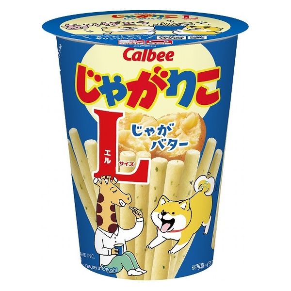 カルビー じゃがりこじゃがバターＬサイズ 4901330578954 66g×12個（直送品）