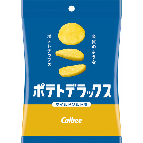 カルビー ポテトデラックスマイルドソルト 4901330643065 50g×12個（直送品）