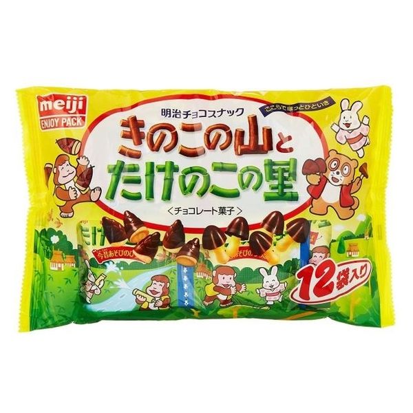 明治 きのこたけのこ袋 4902777026404 138g×18個（直送品