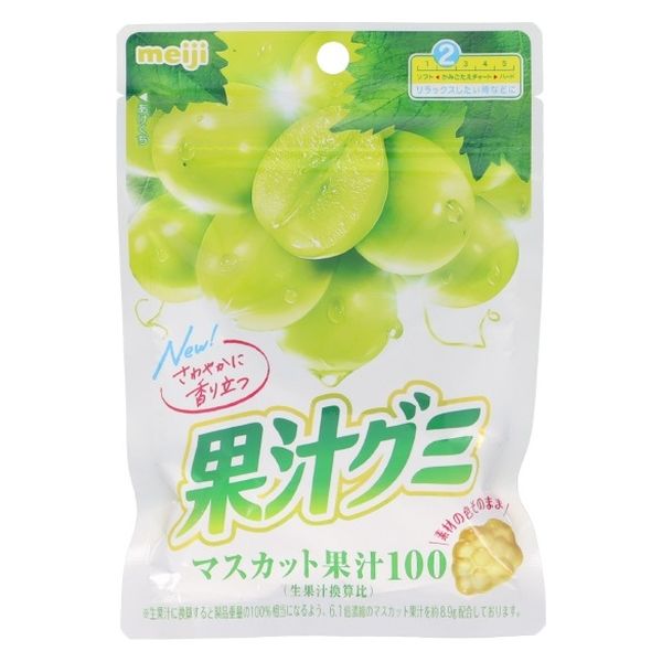 果汁グミ 6袋 マスカット味 - 菓子