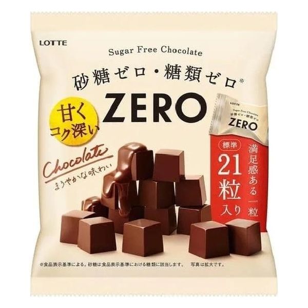 LOTTE ZERO ビター チョコレート 12箱 ロッテ ゼロ - 菓子