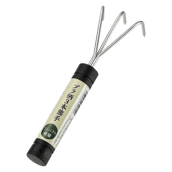 エコー金属 プラ柄3本熊手 1547-757 1箱(10個入)（直送品