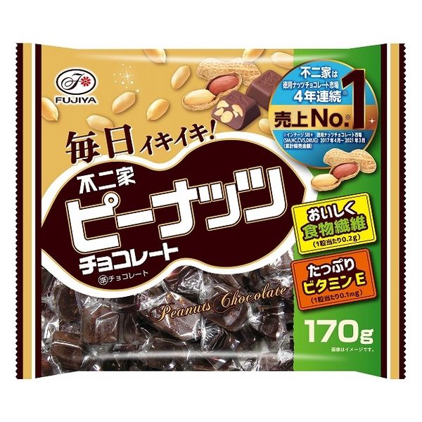 ピーナッツチョコレート 4902555264738 170g×18個 不二家（直送品）