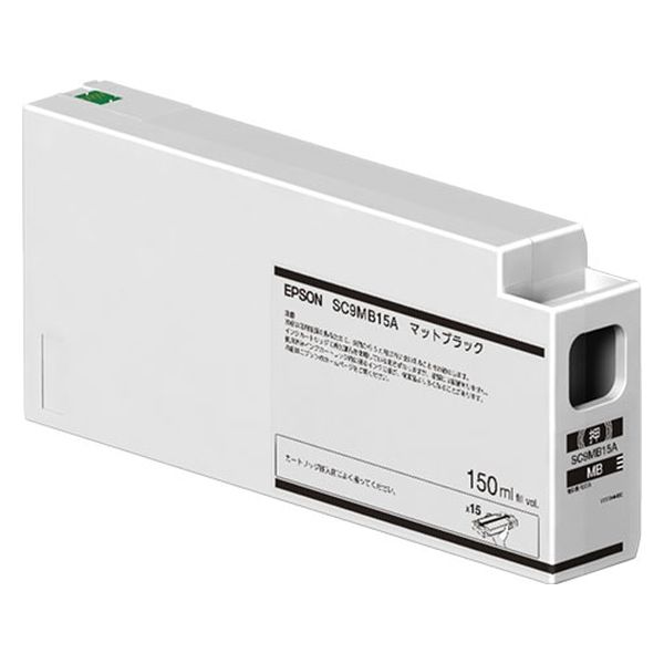 エプソン（EPSON） 純正インクカートリッジ マットブラック SC9MB15A 1個