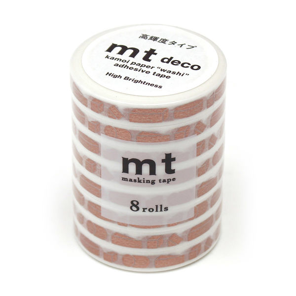 mt マスキングテープ 8P（8巻セット） 高輝度 立方体[幅7mm×7m] MT08D561 1個 カモ井加工紙（直送品）