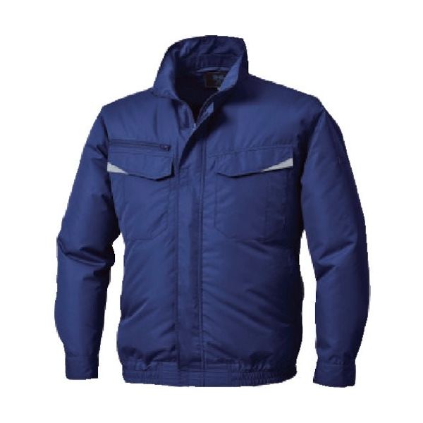 空調服 長袖ブルゾン ネイビー 3L KU92350N80S5 1着 521-6777（直送品）