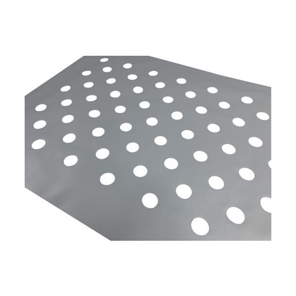 サワヤ 窓・網戸用遮熱シート ドットスクリーン ライトブルー Mサイズ 4071007DS-M-LB 1枚 473-8638（直送品）