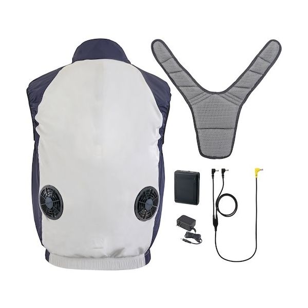 TJMデザイン タジマ 清涼ファン風雅ベスト2 フルセット3L FV-BA37SEBW3L 1組 522-1450（直送品）