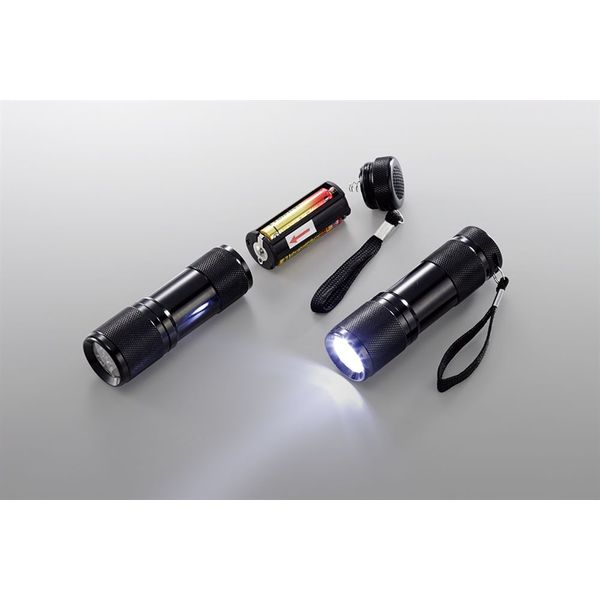 ゼニス アルミ製強力9光ライト ML-680 1セット(5個)（直送品