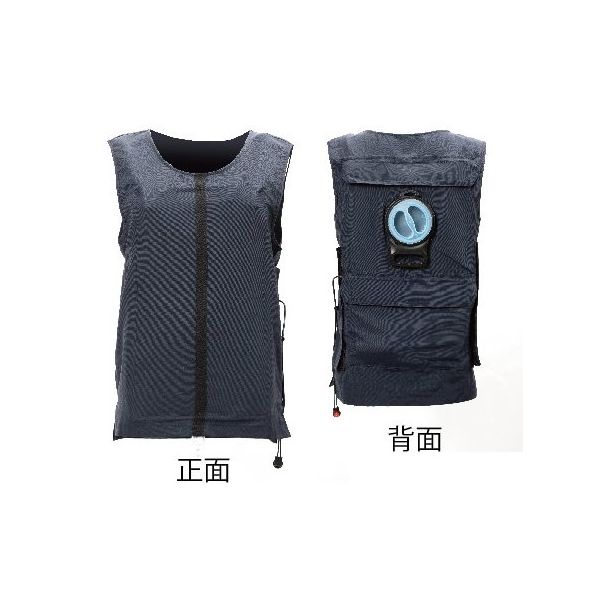 山真製鋸 神風インナー ICE VEST 水冷服フルセット（大容量バッテリー・充電用ケーブル付） YSR-NV-M/L-SET（直送品）