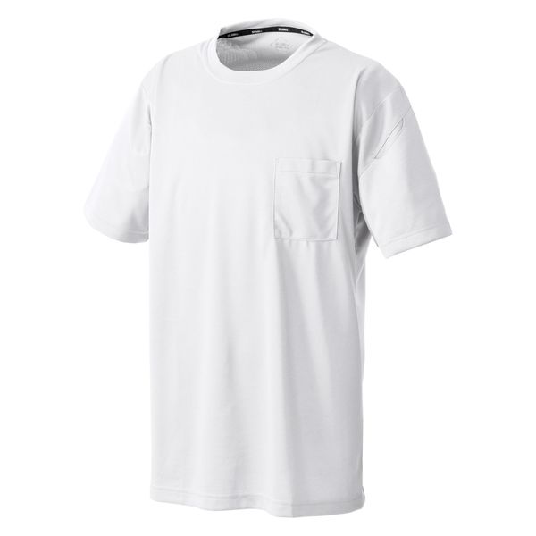 シンメン エバードライＴシャツ ホワイト 5L 0133/ホワイト/5L 1着（直送品）