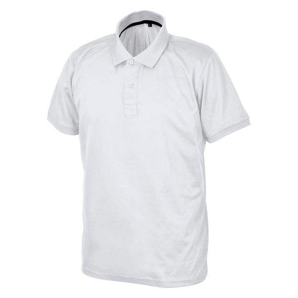 シンメン クイックドライポロシャツ（ポケットレス） ホワイト 4L 0184/ホワイト/4L 1着（直送品）