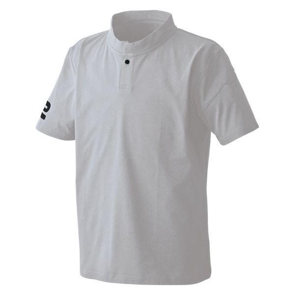 シンメン コットンライクスマートカラーシャツ ヘザーグレー LL 0237/ヘザーグレー/LL 1着（直送品）