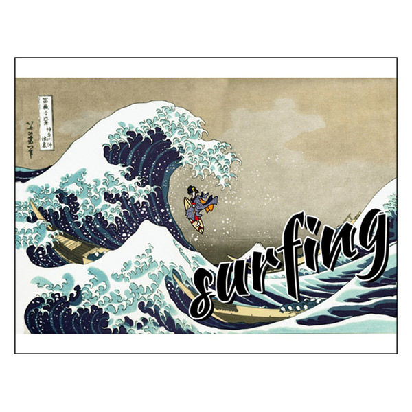 P・O・Pプロダクツ キャンバス　Ｕｋｉｙｏーｅ　ｓｕｒｆｉｎｇ　Ｆ１２　Ｎｏ．４３１９２ 073776 1枚（直送品）