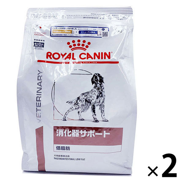 ロイヤルカナン ROYALCANIN ドッグフード 犬用 療法食 消化器サポート 低脂肪 1kg 2袋