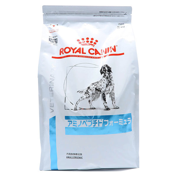 購入検討しておりますアミノペプチドフォーミュラ 3kg×2袋 ロイヤルカナン 犬用療法食
