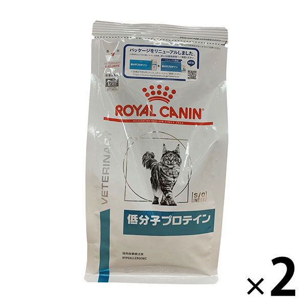 ロイヤルカナン ROYALCANIN キャットフード 猫用 療法食 低分子プロテイン 500g 2袋