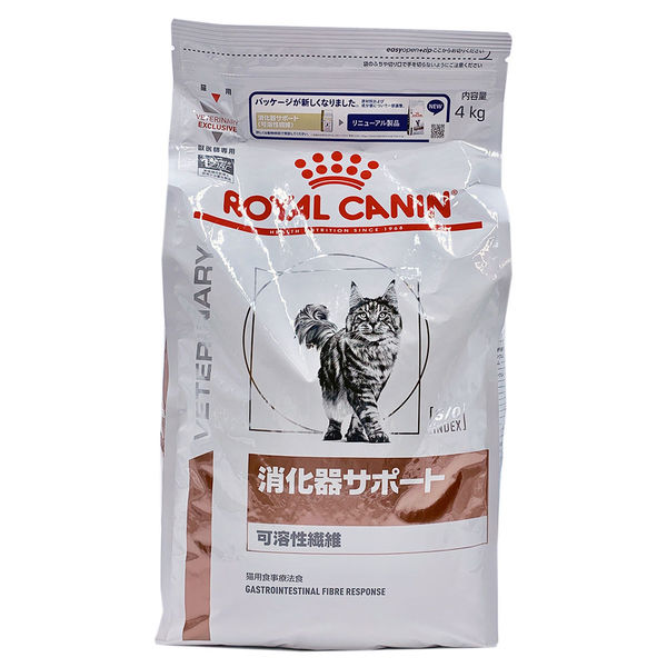 消化器サポート 可溶性繊維 4kg ロイヤルカナン 猫用療法食賞味期限