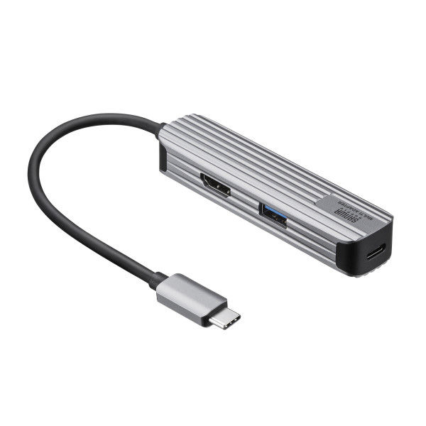 サンワサプライ USB Type-Cマルチ変換アダプタ(HDMI付) USB