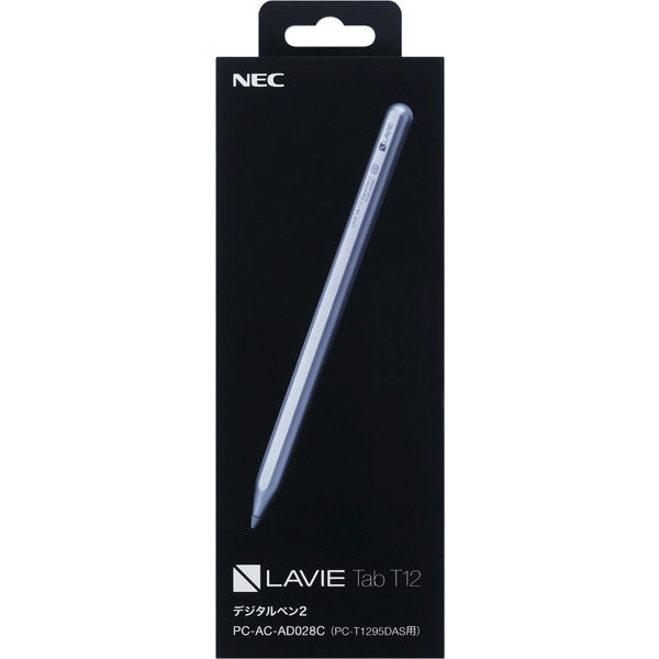 NECパーソナル ＬＡＶＩＥ Ｔａｂ Ｔ１２ デジタルペン PC-AC-AD028C 1個（直送品） - アスクル