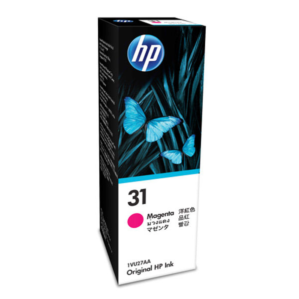 HP（ヒューレット・パッカード） 純正インクボトル HP31 マゼンタ 1VU27AA 1個（直送品）