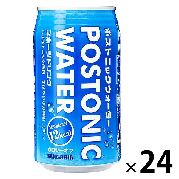 日本サンガリア ポストニックウォーター 340ml 1箱（24缶入）