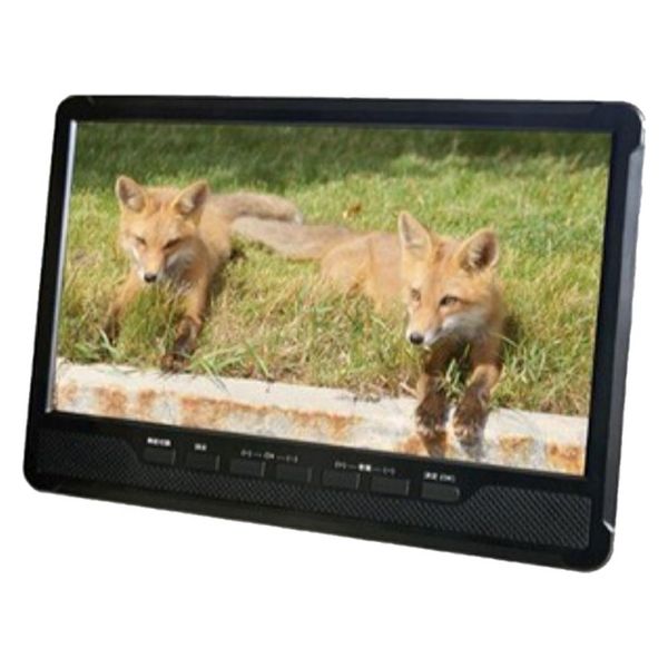 AKART 10インチ 地デジチューナー搭載 ポータブルDVDプレーヤー