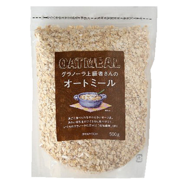 ライスアイランド グラノーラ上級者さんのオートミール 500g×2個 4900390708677（直送品） - アスクル