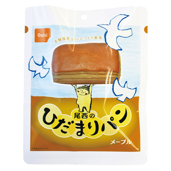 尾西食品 尾西のひだまりパン　メープル 70g×36個 4970088890298（直送品）