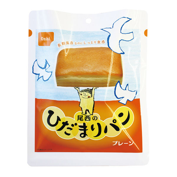 尾西食品 尾西のひだまりパン　プレーン 70g×36個 4970088890274（直送品）