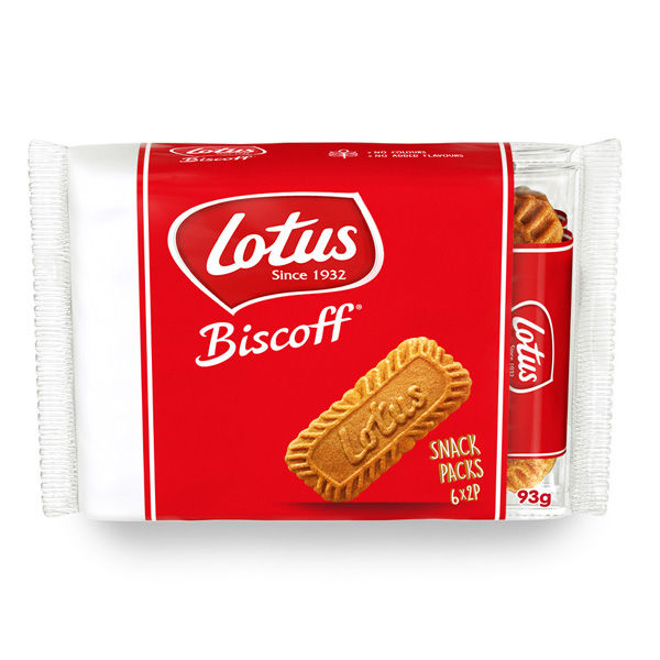 Lotus Biscoff ロータスビスコフ 300個入り✕2ケース合計600個 ロータス ロータス ポケットカラメルビスケット (2P×6) 93g×12個