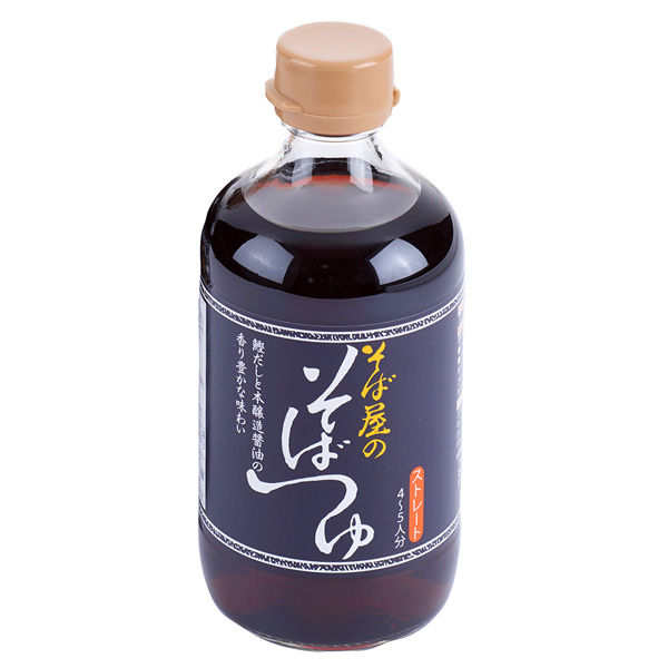 おびなた そば屋のそばつゆ 400ml×12本 4970068400028（直送品）