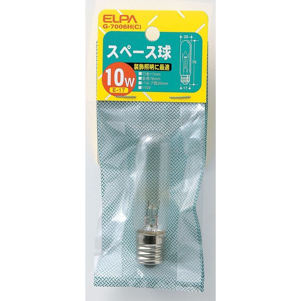 朝日電器株式会社 スペース　１０Ｗ G-7006H 1個（直送品）