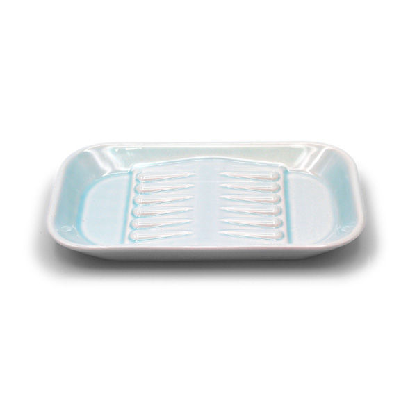 アルタ サラエット saraet タレ皿 ブルー 電子レンジ対応 食洗器対応 AR0604486 3個（直送品）