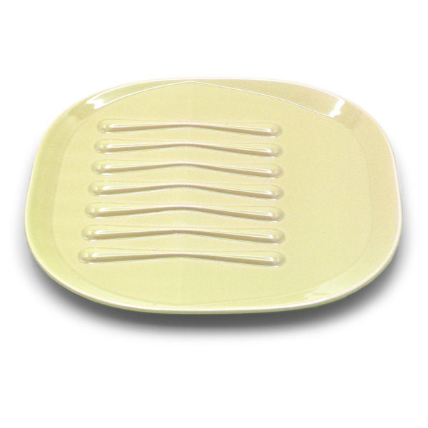 アルタ サラエット saraet パン皿 グレー 電子レンジ対応 食洗器対応 AR0604494 1個（直送品）