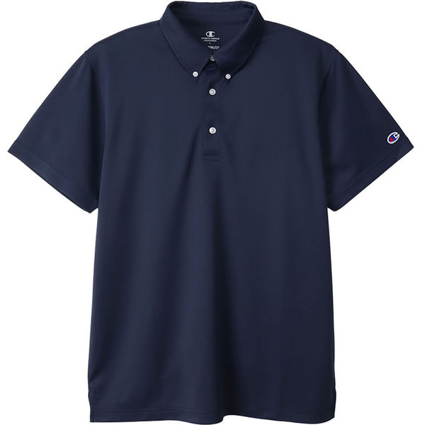Champion(チャンピオン) ボタンダウン 半袖ポロシャツ S