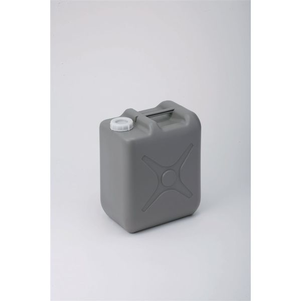 積水成型工業 10L容器 一般偏平ポリ容器 グレー色 10BLD グレー