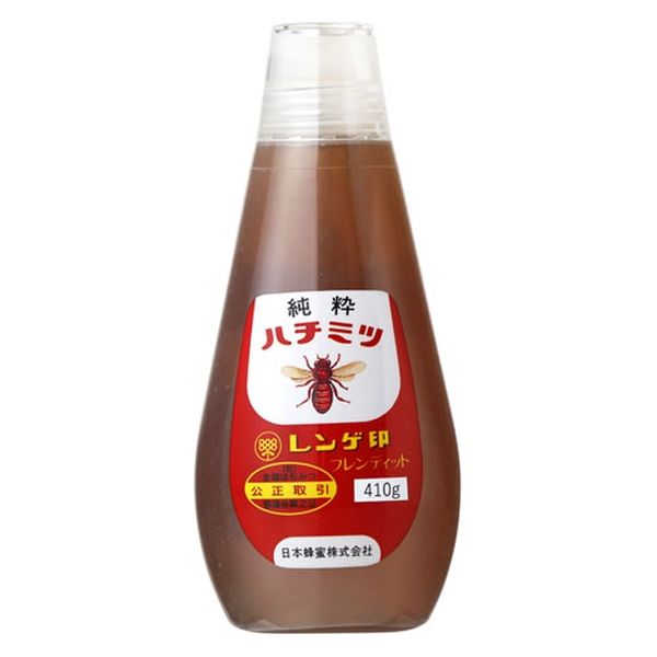 日本蜂蜜 レンゲ印 純粋ハチミツ 410g x10 4902395220406（直送品）