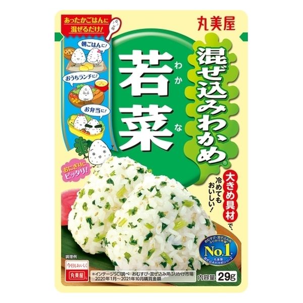 丸美屋食品工業 丸美屋 混ぜ込みわかめ 若菜 29g x10 4902820112726 1セット(10個)（直送品） - アスクル