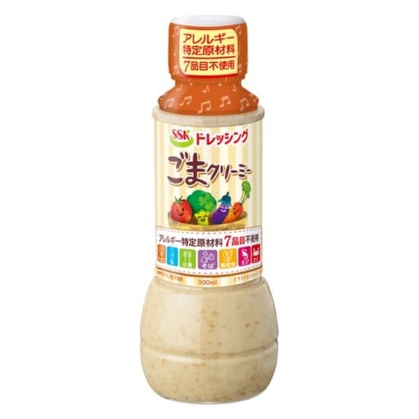 エスエスケイフーズ SSK ごまクリーミードレ 調味料不使用 300ml