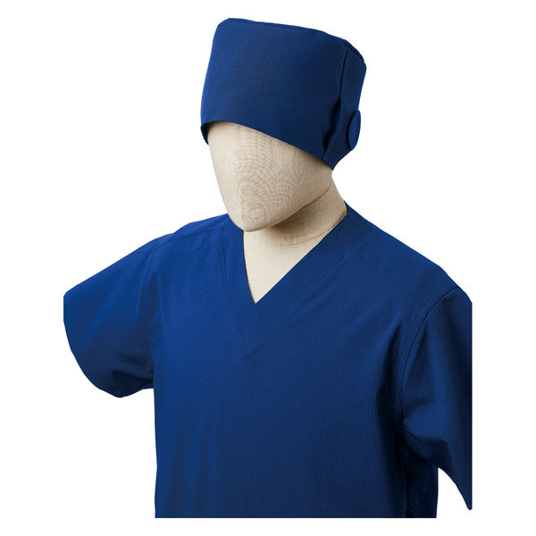 チトセ 手術帽　兼用　フリーサイズ　ブルー AL-0011 1枚（取寄品）