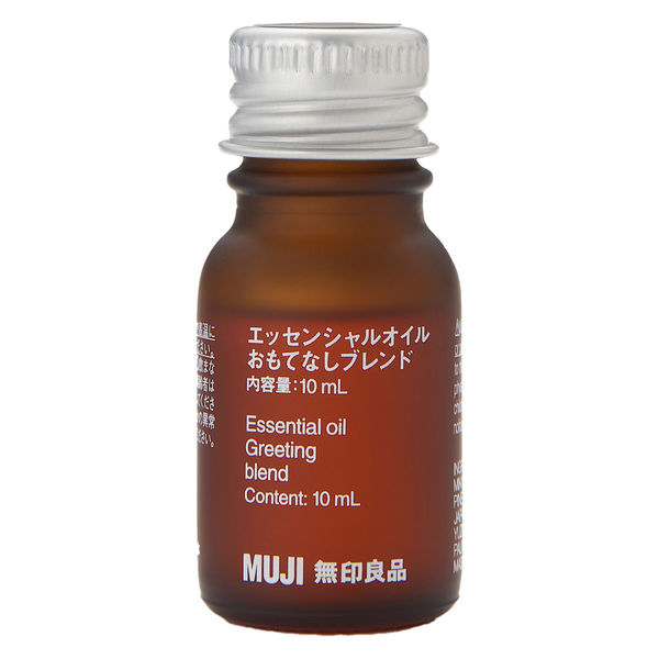 無印良品 エッセンシャルオイル おもてなしブレンド 10mL 良品計画