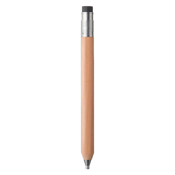 無印良品 木軸2mm芯シャープペン HB 良品計画 - アスクル